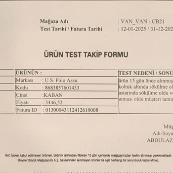Boyner Mağazasında Kalitesiz Ürün Ve Yetersiz Müşteri Hizmeti