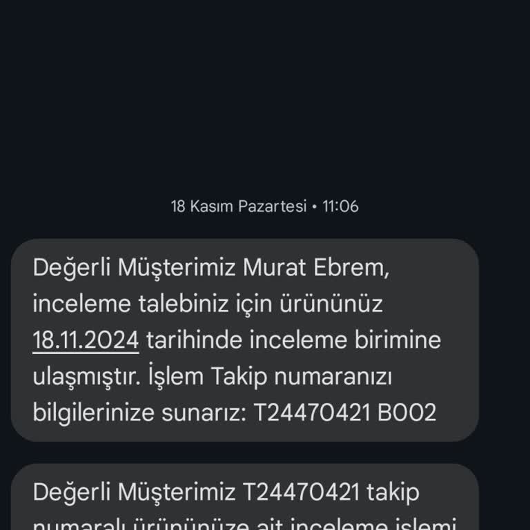 Ayakkabı İadesinde Uzun Süreli Geri Dönüş Beklentisi