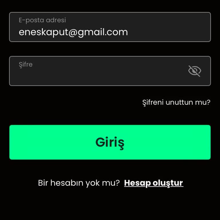 Üyelik Sorunu Ve E-posta Hatası