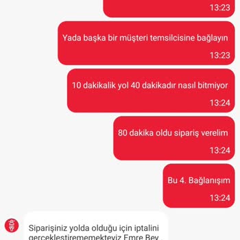 Geç Gelen Sipariş Ve Yetersiz Müşteri Hizmetleri