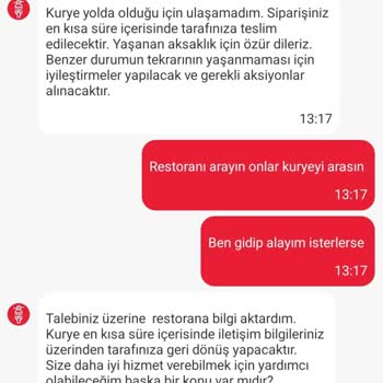Geç Gelen Sipariş Ve Yetersiz Müşteri Hizmetleri