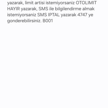 Ziraat Bankası'nda Limit Artışı Sorunu