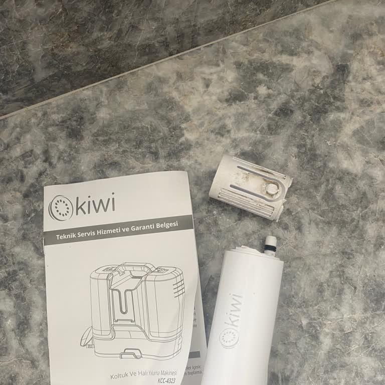 Kiwi Halı Yıkama Makinesi: Kalitesiz Malzeme Ve Yüksek Yedek Parça Ücreti
