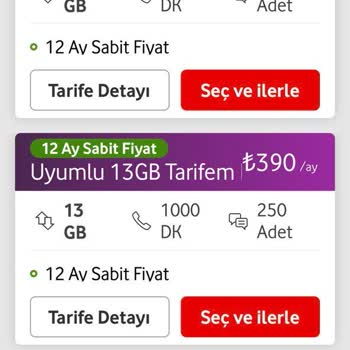 Vodafone'dan Fahiş Fiyat Artışı Ve Adaletsiz Tarifeler