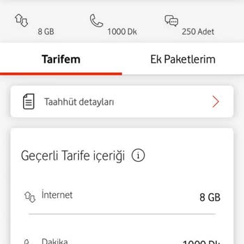 Vodafone Tarifesi Yenileme Fiyat Artışı Şoku