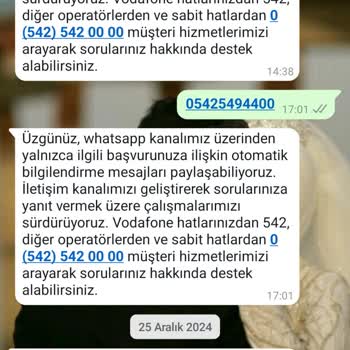 Vodafone Hat Açma Sürecinde Yaşanan Gecikme