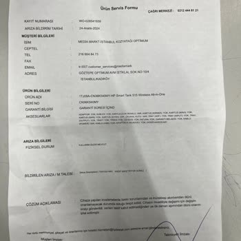 HP Yazıcı Kağıt Sıkıştırma Sorunu Çözülmüyor