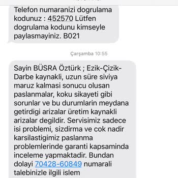 Garanti Kapsamı Dışında Kalan Kapak Sorunu