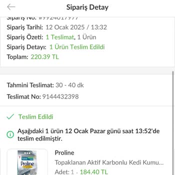 Trendyol Yanlış Ürün Teslimatı Ve Müşteri Memnuniyetsizliği