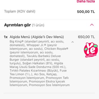 Yanlış Ve Eksik Siparişler İçin Çözüm Bekliyorum