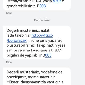 Yanlış Kapatılan Hat Ve İade Sürecindeki Sorunlar