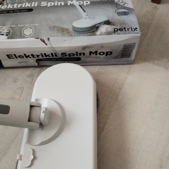 Kırık Gelen Elektrikli Spin Mop Hayal Kırıklığı