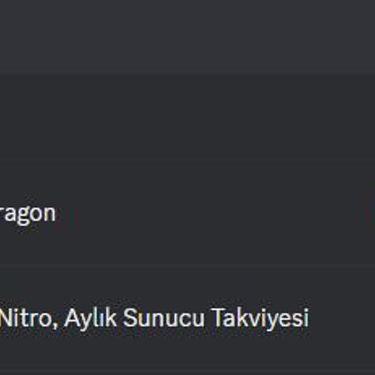 Ödeme Sorunu: Profil Efekti Ve Server Boost