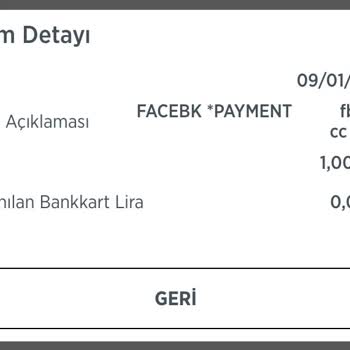 Hesaptan İzinsiz Çekim Sorunu