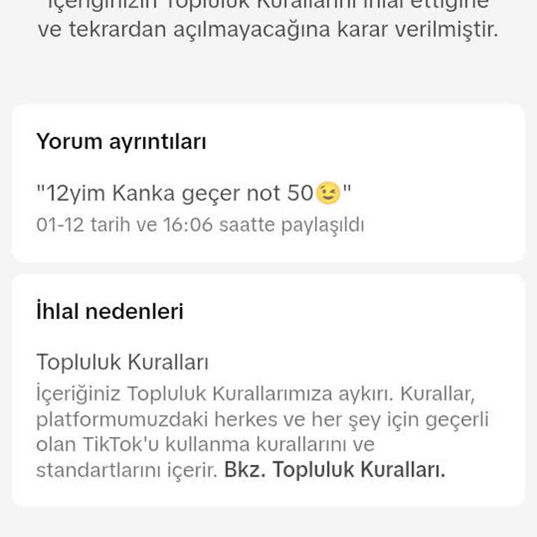 TikTok'ta Haksız Topluluk İhlali Ve İzlenme Sorunu
