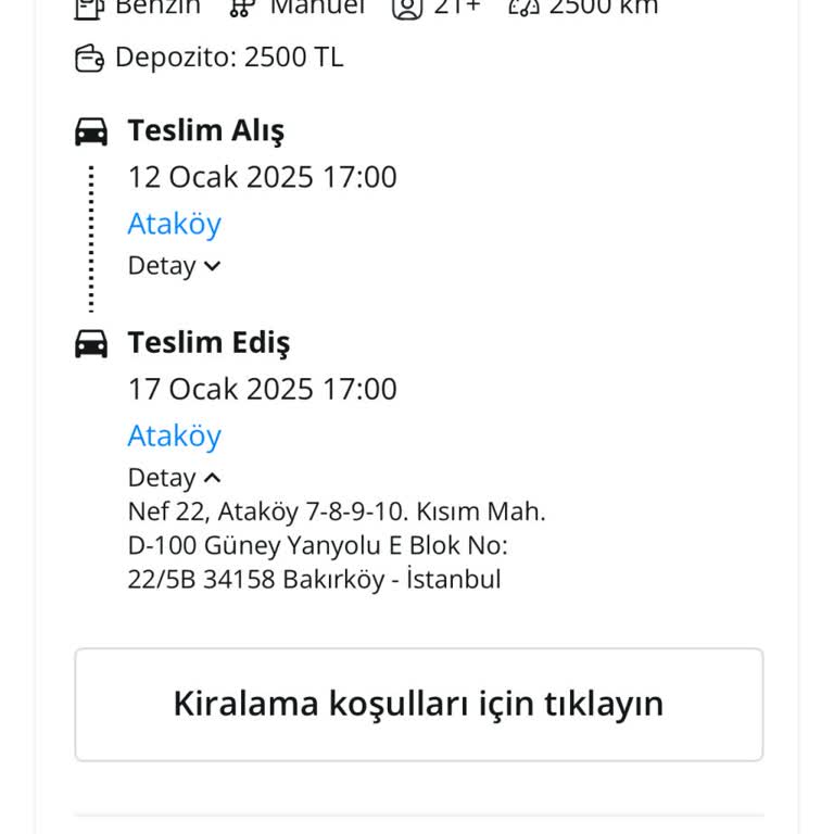 Araç Kiralama Sürecinde Yaşanan Findeks Sorunu