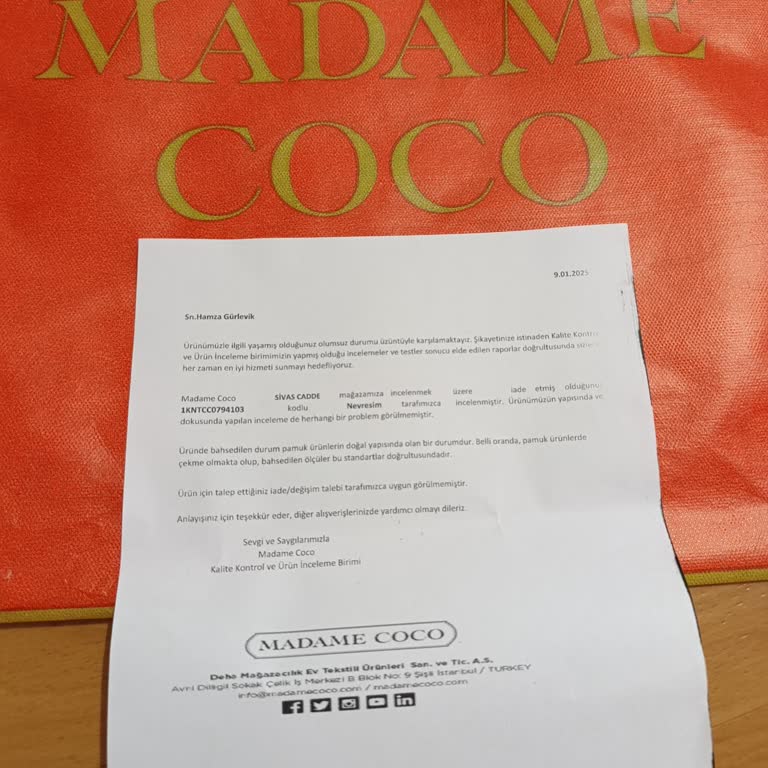 Nevresim Takımında Çekme Problemi