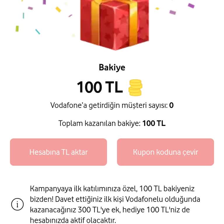 Vodafone Promosyonu Hakkında Eksik Bilgilendirme
