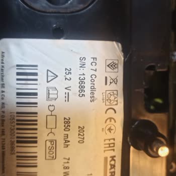 Karcher FC7'nin Teknik Servis Kabusu Ve Çözülmeyen Sorunlar