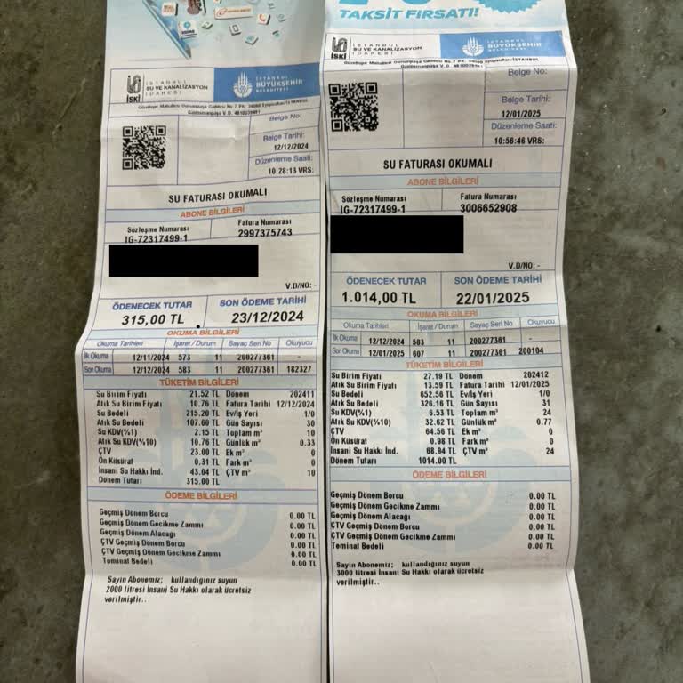 Su Faturasında Anormal Artış