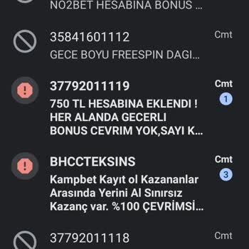 Vodafone'un İstenmeyen Mesaj Ve Aramalarla Başım Dertte!