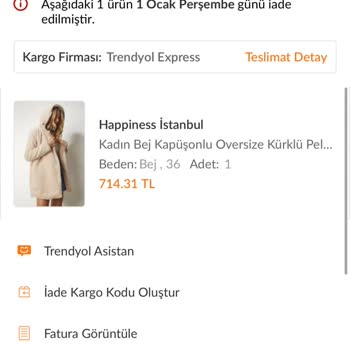 Trendyol'dan Kusurlu Ürün Ve Yanıltıcı Bilgilendirme Sorunu