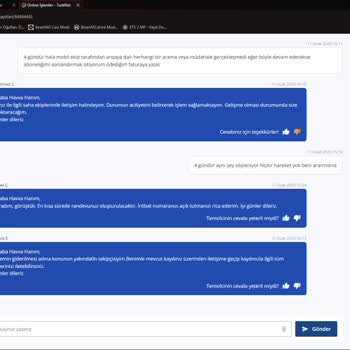 TurkNet'in İlgisizliği Ve Çözüm Sunamaması
