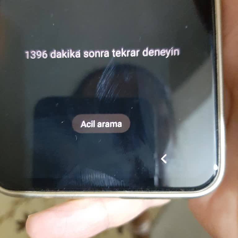 Samsung A20 Kilitlenme Sorunu