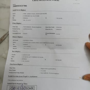 A101'den Alınan Kulaklıkta Şarj Sorunu Ve Çözüm Beklentisi