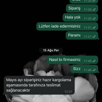 Reydeko Halı'dan 1 Yıldır Beklenen Sipariş