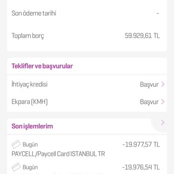 Enpara Ve Paycell Üzerinden Yaşanan Sorun