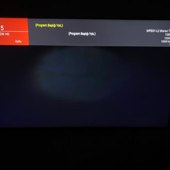 Vestel 4K TV Ekranında Beyaz Gölgelenme Sorunu