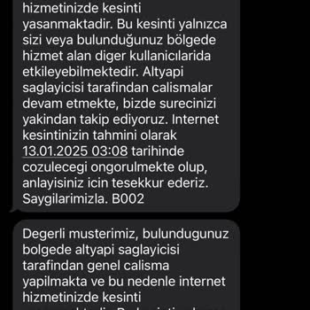 Sürekli İnternet Kesintileri Ve Fatura Sorunları