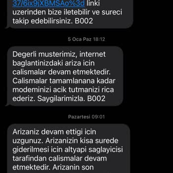 Sürekli İnternet Kesintileri Ve Fatura Sorunları