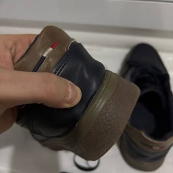 U. S. Polo Assn. Hakiki Deri Ayakkabıda Beklenmedik Yırtılma