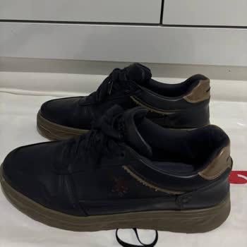 U. S. Polo Assn. Hakiki Deri Ayakkabıda Beklenmedik Yırtılma