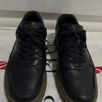 U. S. Polo Assn. Hakiki Deri Ayakkabıda Beklenmedik Yırtılma