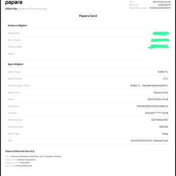 Araç Kiralama Rezervasyonunda Para İadesi Sorunu