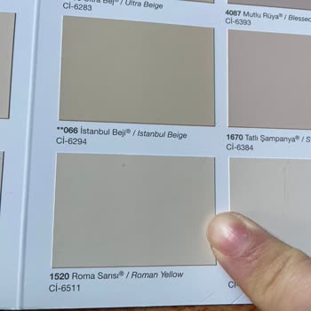 Polisan Elegans Renk Kartelası Yanıltıyor