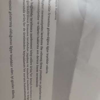 Defolu Ve Kullanılmış Ürün Gönderimi