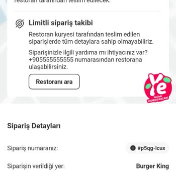 Yemek Sepeti'nde Sipariş Görünmüyor, Para Çekildi