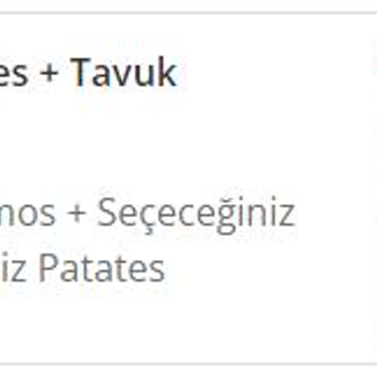 Domino's Menüsü: Hayal Kırıklığı Ve Eksik Sunum