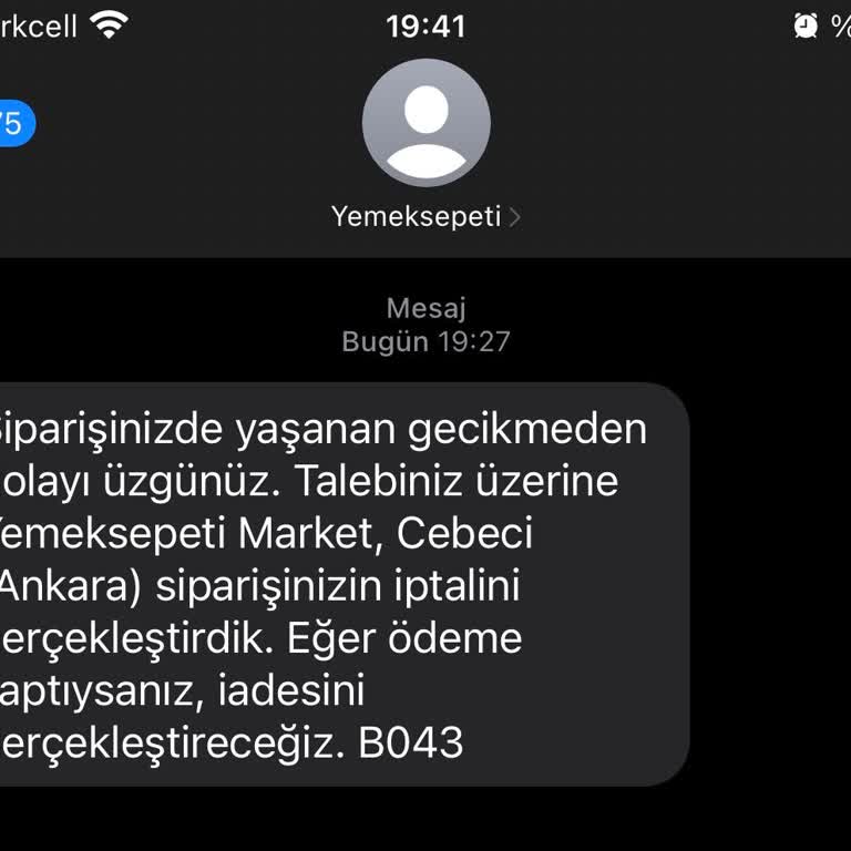 Geciken Sipariş Ve İptal Edilen Alışverişle Yaşanan Hayal Kırıklığı