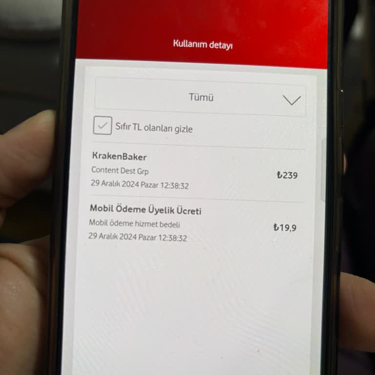 Haksız Mobil Ödeme Kesintisi