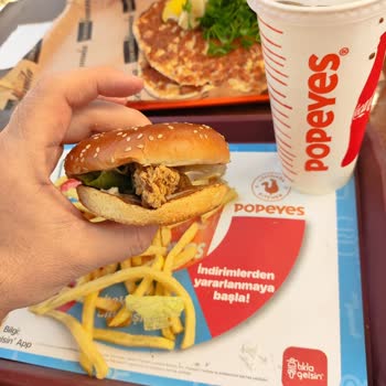 Popeyes Siparişi Görsel Ve Gerçek Arasında Uçurum
