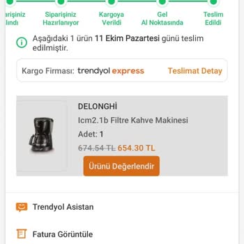 Filtre Kahve Makinesi Su Kaçırıyor Ve Kullanılamıyor