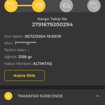 PTT Kargo Teslimat Sorunu: Kaybolan Gönderim