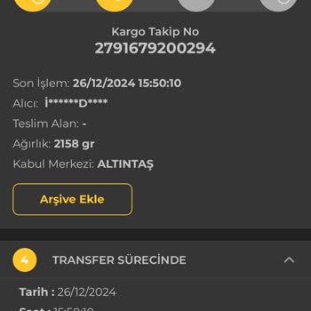 PTT Kargo Teslimat Sorunu: Kaybolan Gönderim