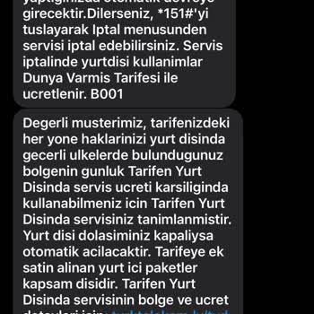 Yurt Dışında Kullanılamayan Hat Ve Fatura Şoku
