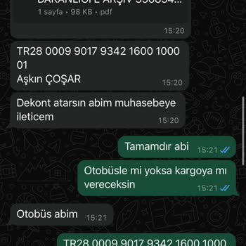 İletişim Sonrası Sipariş Sorunu Ve Engelleme